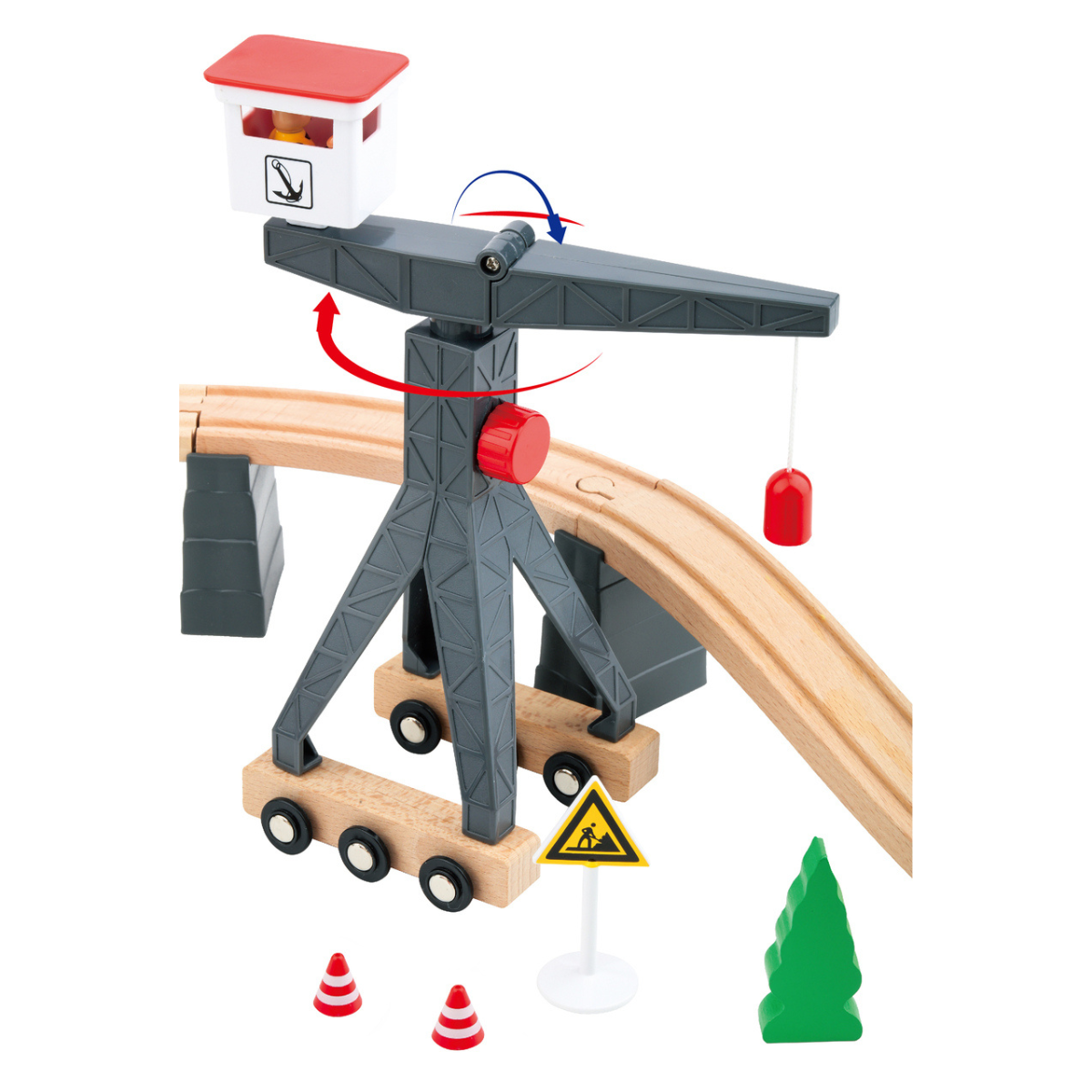 Construction Yard Train Set