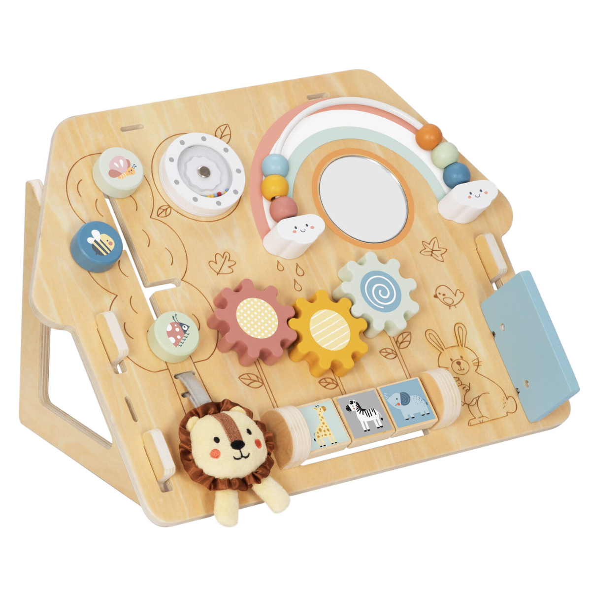 Tooky Toy My Forest Friends 2 in 1 Activity Board