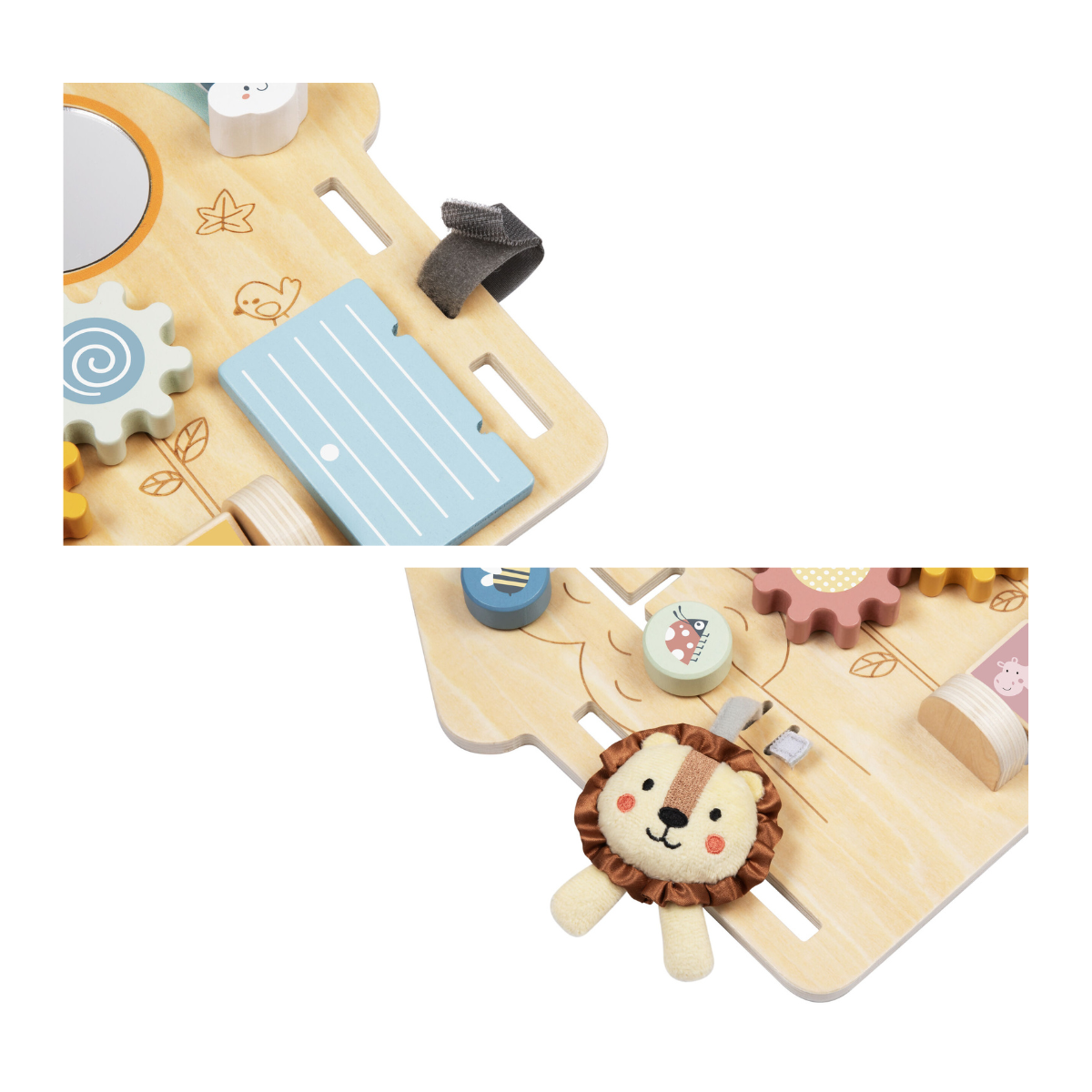 Tooky Toy My Forest Friends 2 in 1 Activity Board