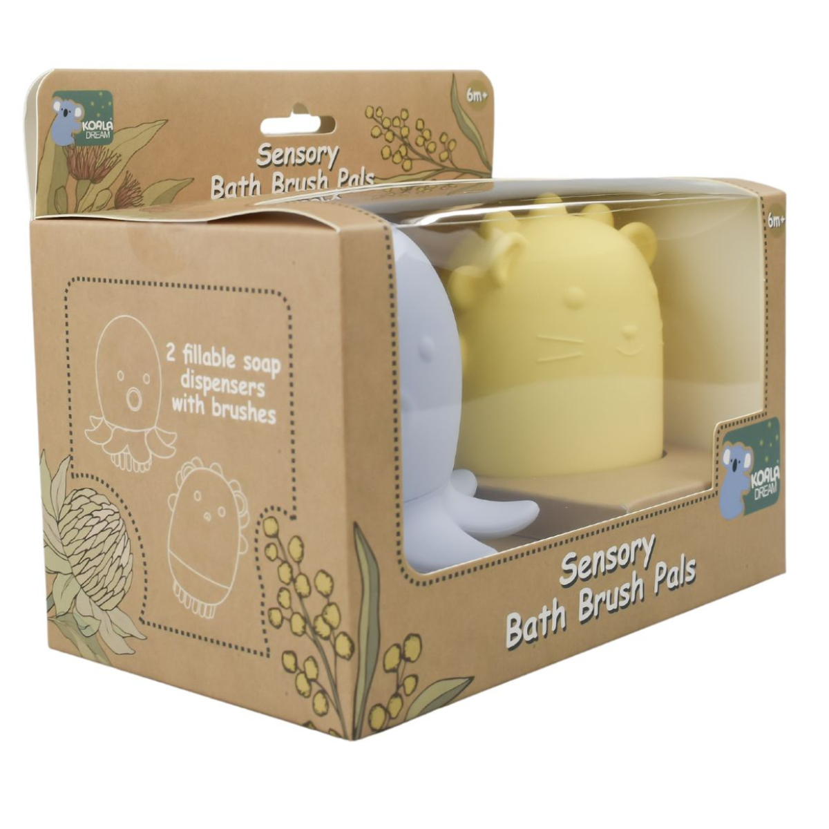Koala Dream Silicone Animal Bath Shower Brush