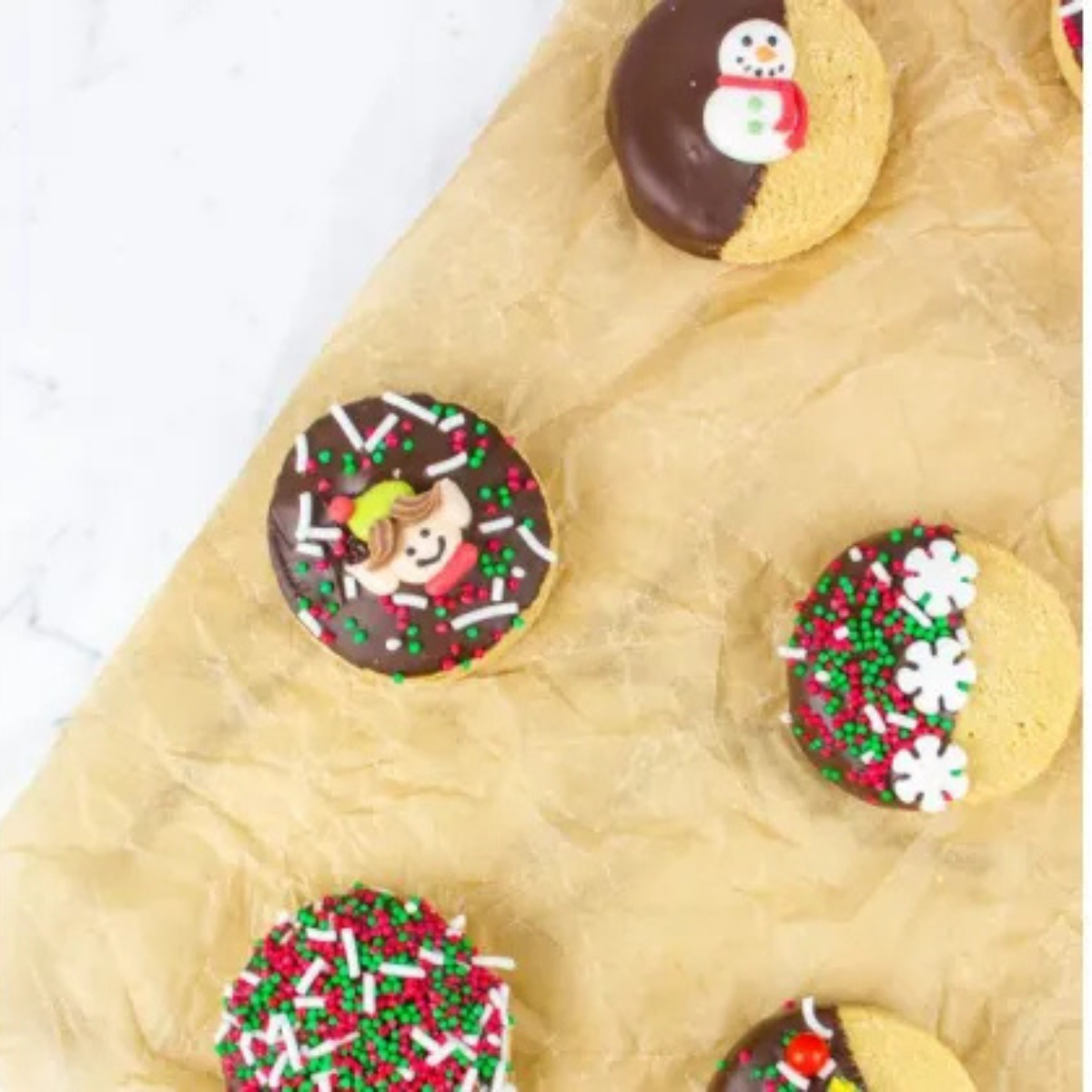 Remarkable Chocolate Decorate Me Christmas Cookie (GF)