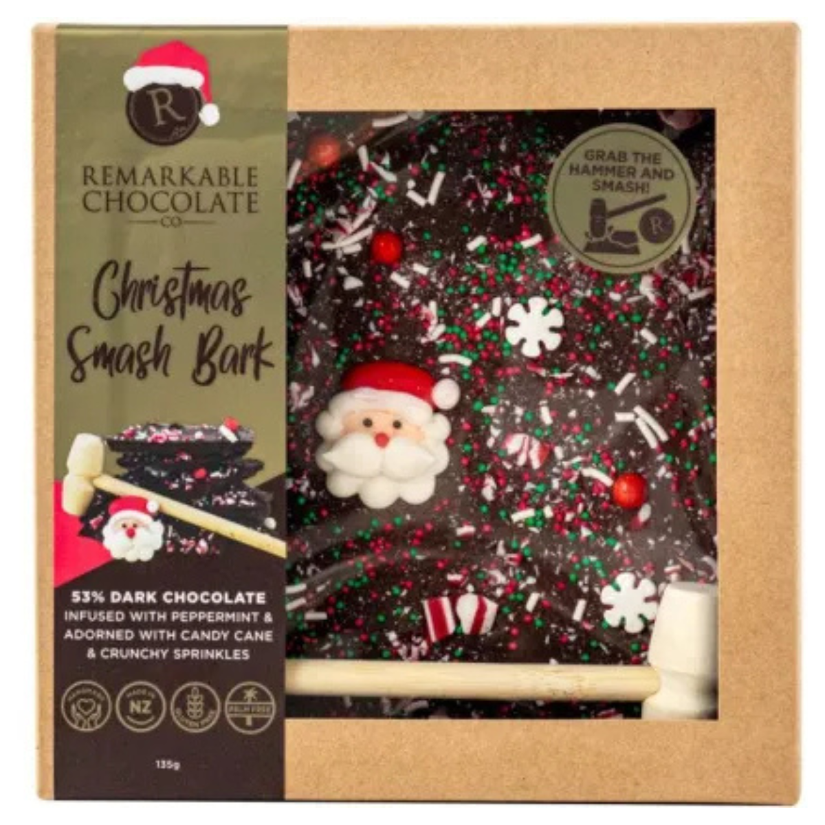 Remarkable Chocolate Smash Bark - Christmas Editions