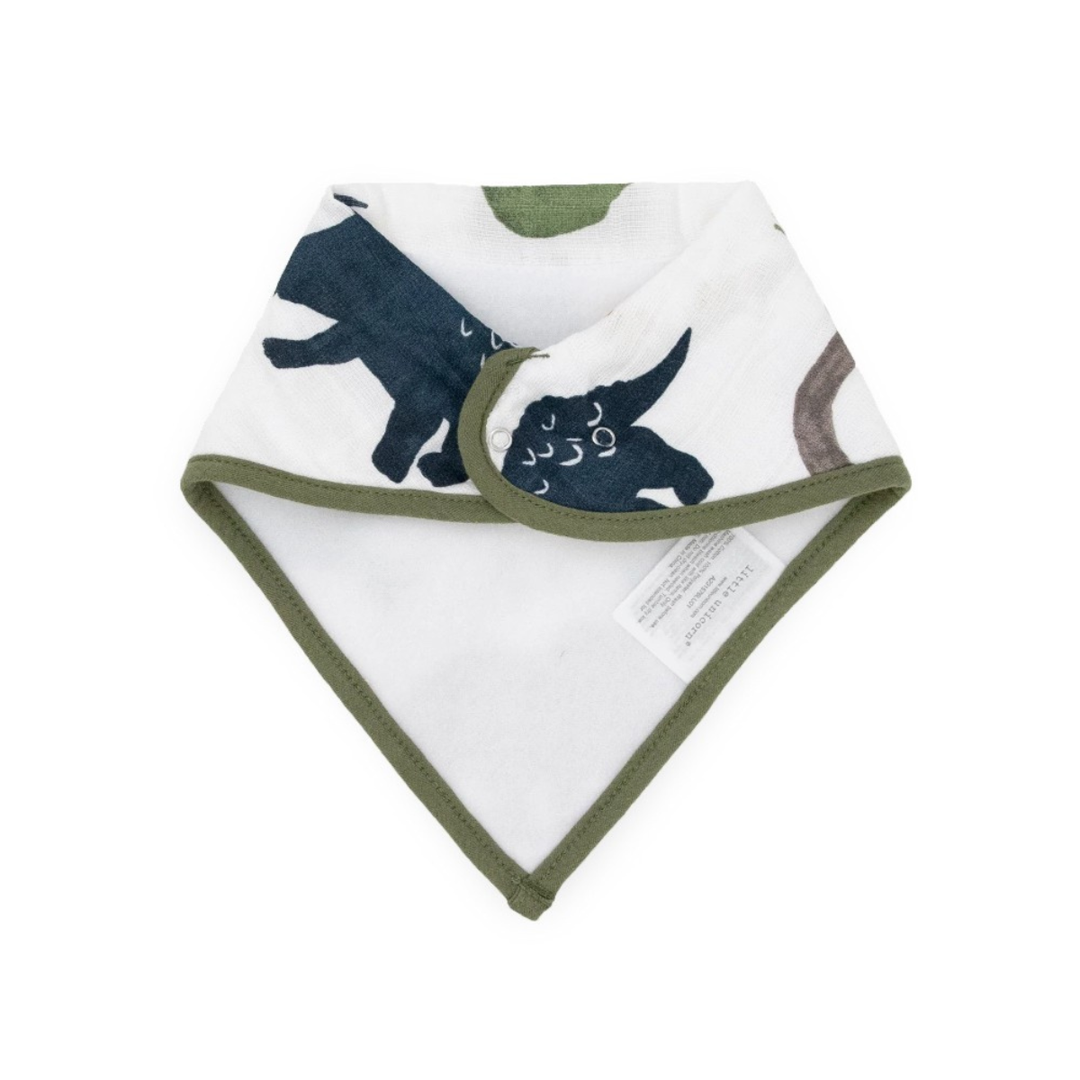 Little Unicorn Cotton Muslin Fleece Bandana Bib - 4 pack