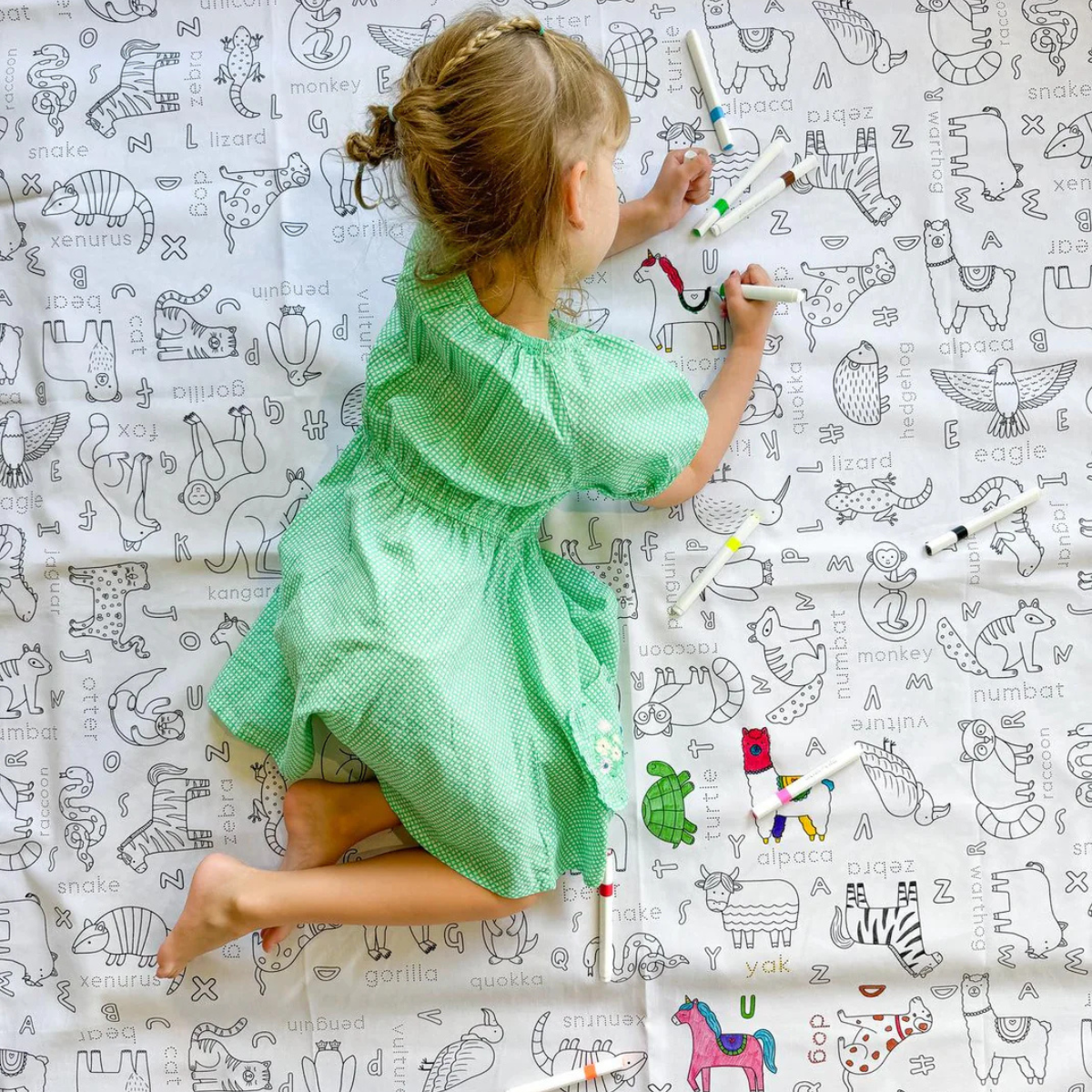 Colour Me Kids Solo Mat Kit