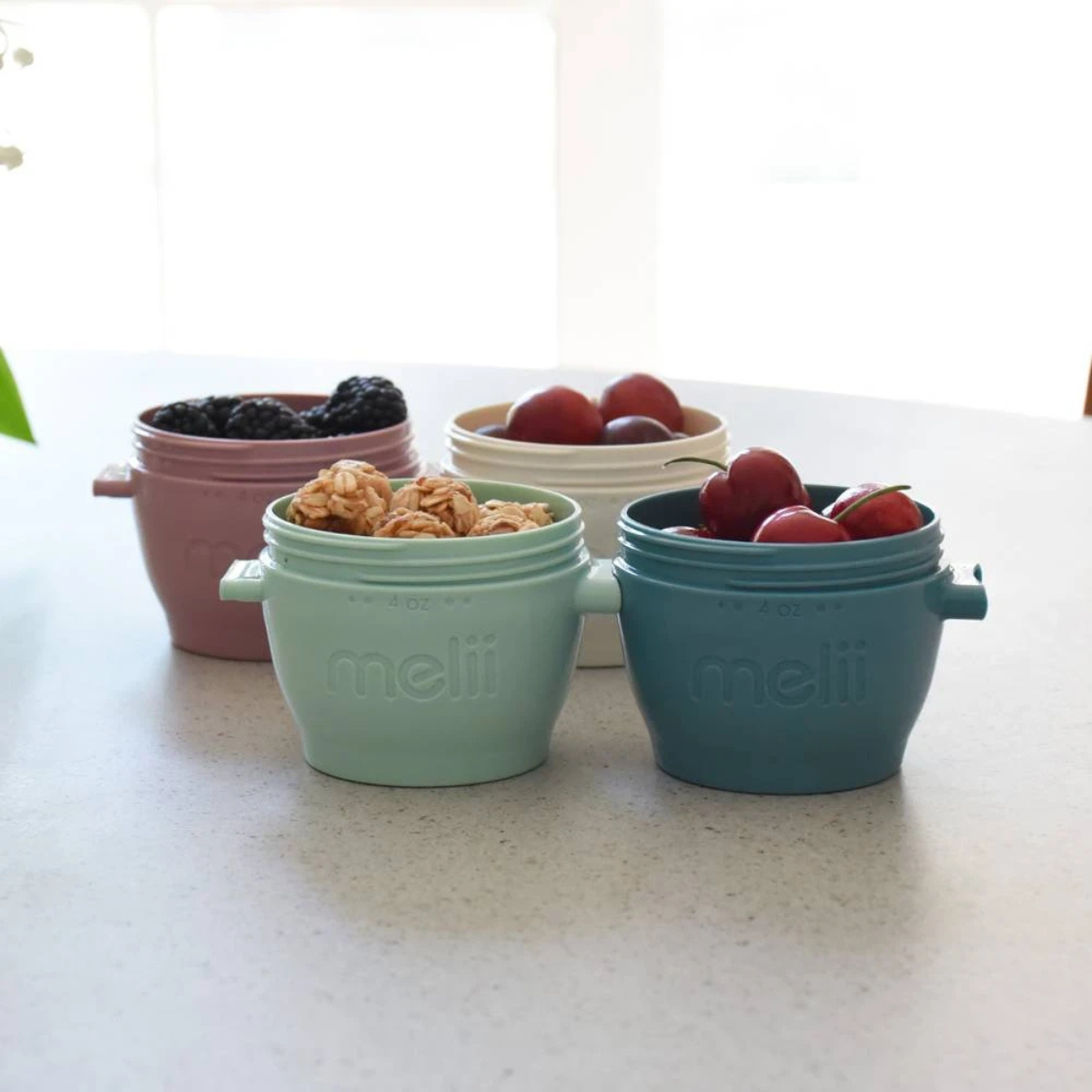 Melii Snap & Go Pods 4oz 4 Pack