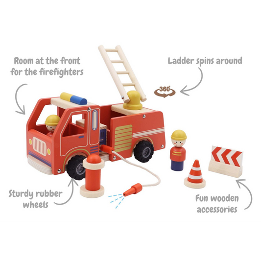 Kaper Kids Fire Engine Playset