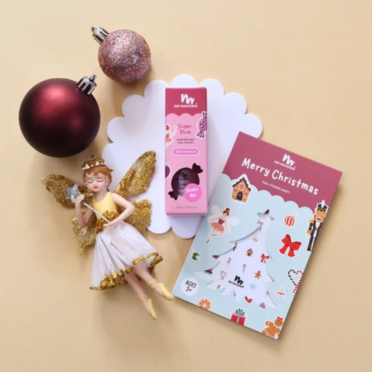 No Nasties Nail Sticker Sheet Christmas