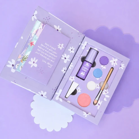 No Nasties Nancy Purple Pressed Powder Deluxe Box