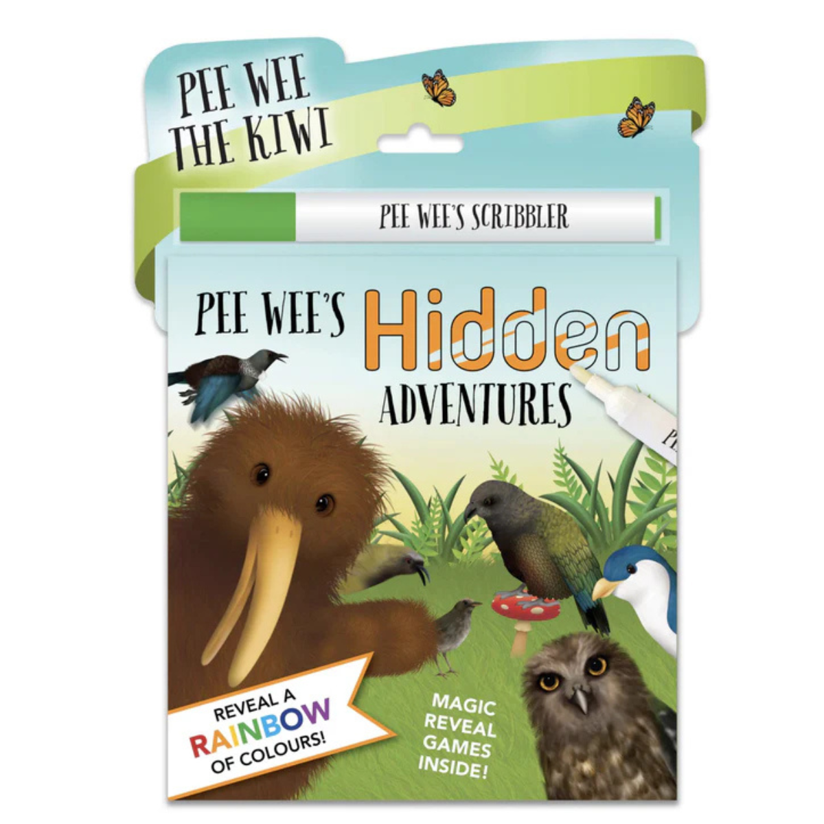 Pee Wee the Kiwi - Adventures Activity Book
