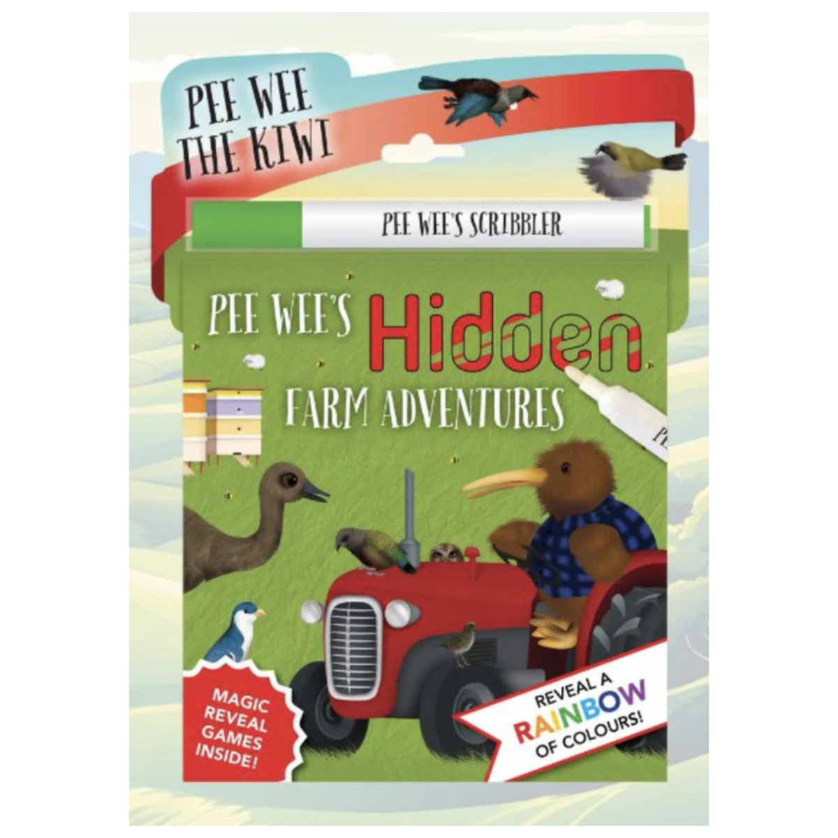 Pee Wee the Kiwi - Adventures Activity Book