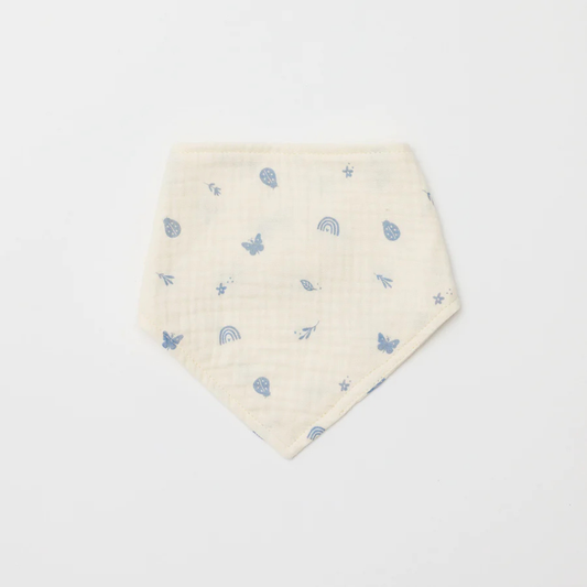 Over the Dandelions Organic Muslin Bib