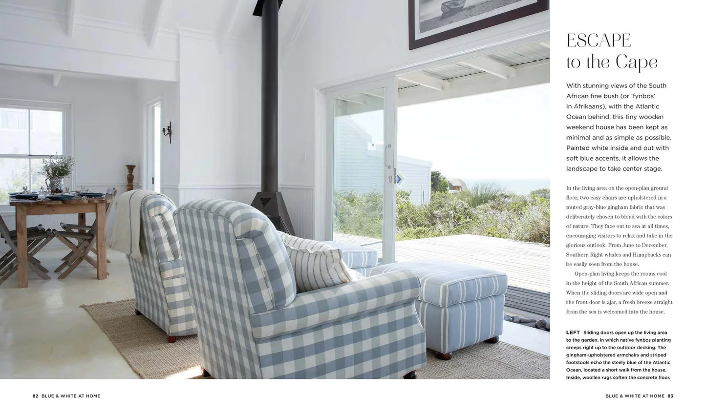 Blue & White at Home