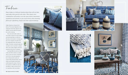 Blue & White at Home