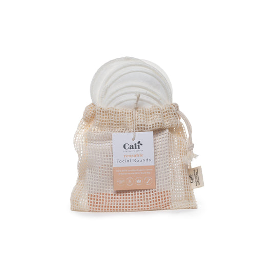 Caliwoods Reusable Facial Rounds