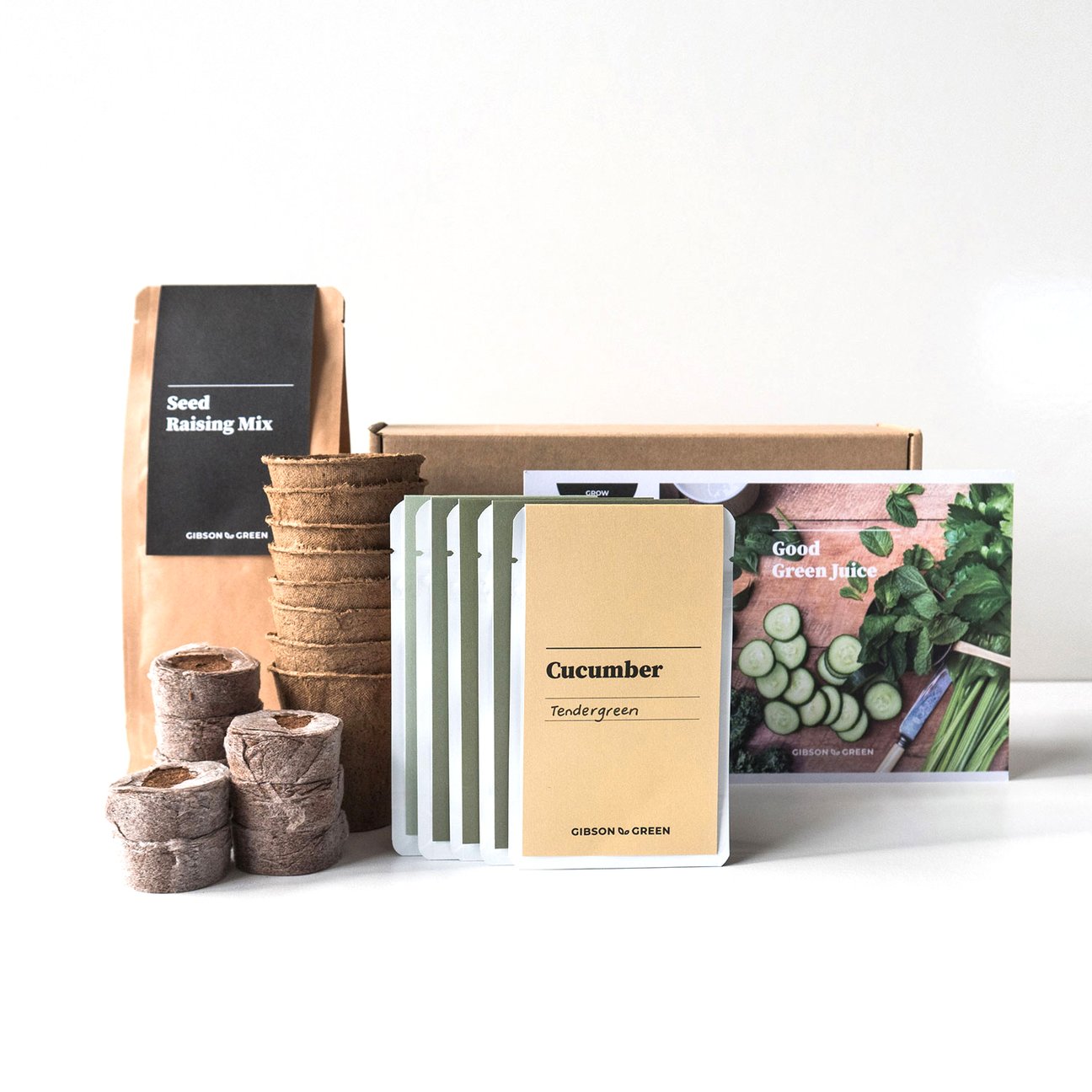 Gibson & Green Gardening Grow Kits