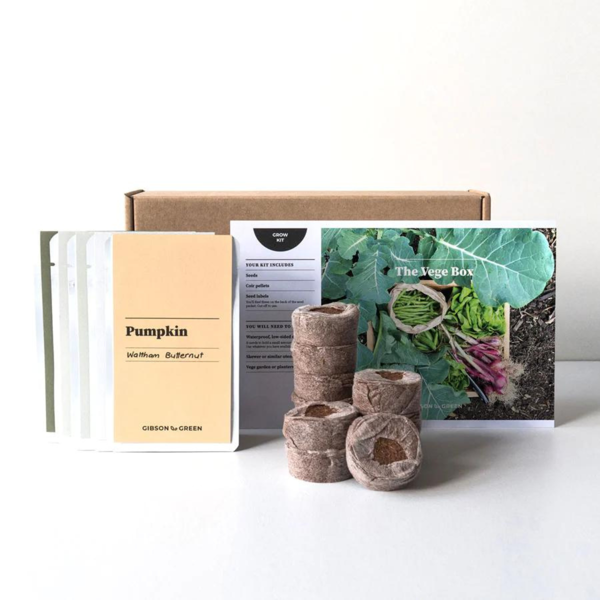 Gibson & Green Gardening Grow Kits