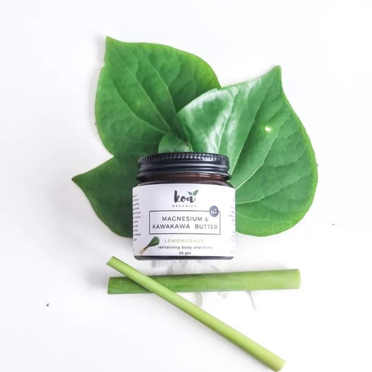Koa Botanics  Magnesium & Kawakawa Butter with Lemongrass