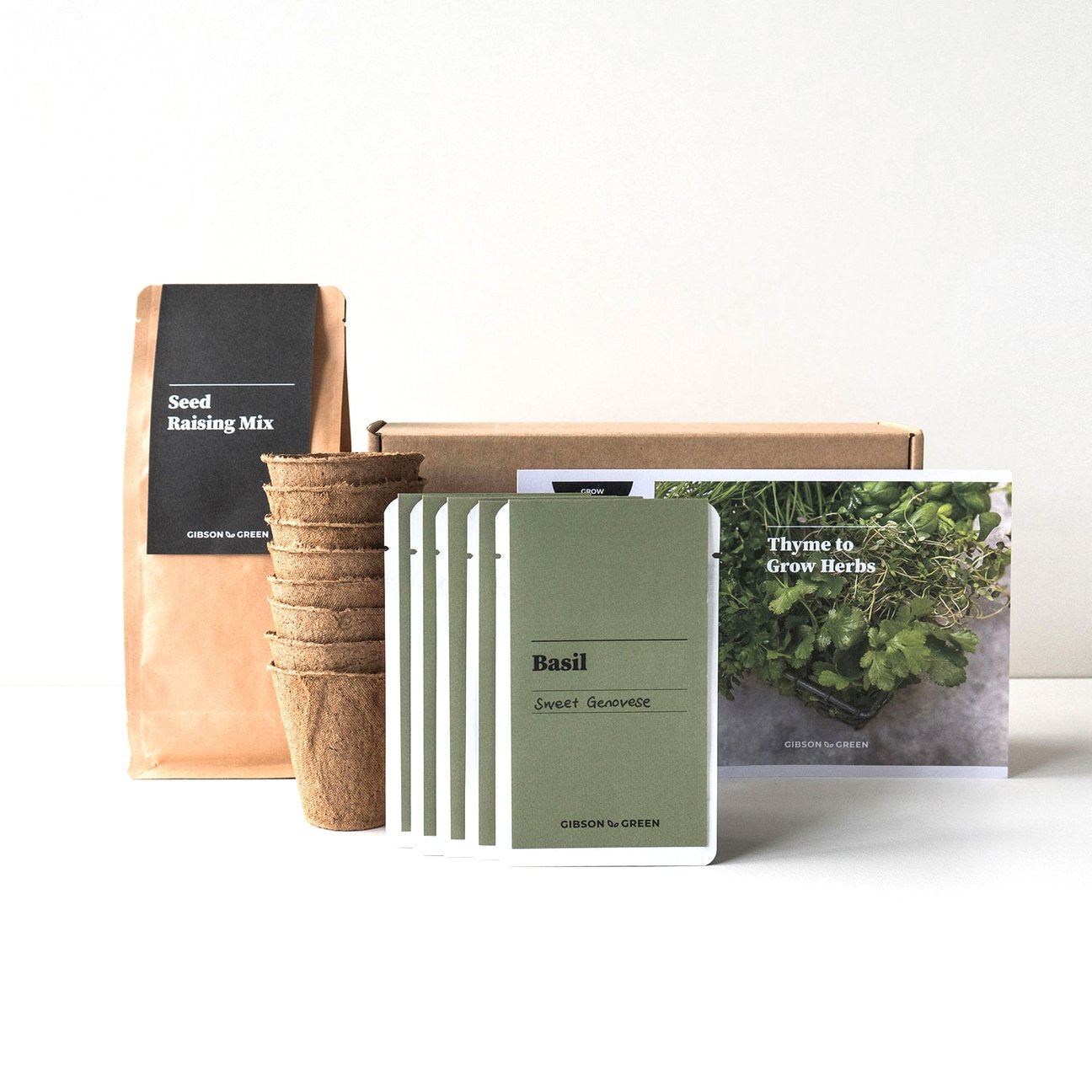 Gibson & Green Gardening Grow Kits