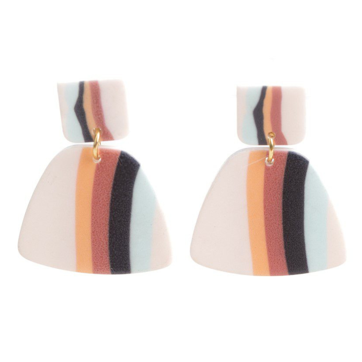 Caz Autumn Stripe Earrings