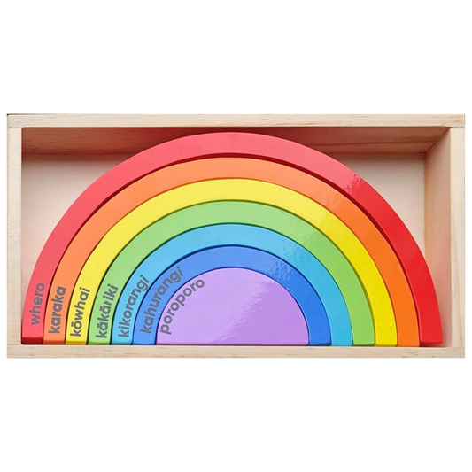 Moana Road Rainbow Stacker Blocks