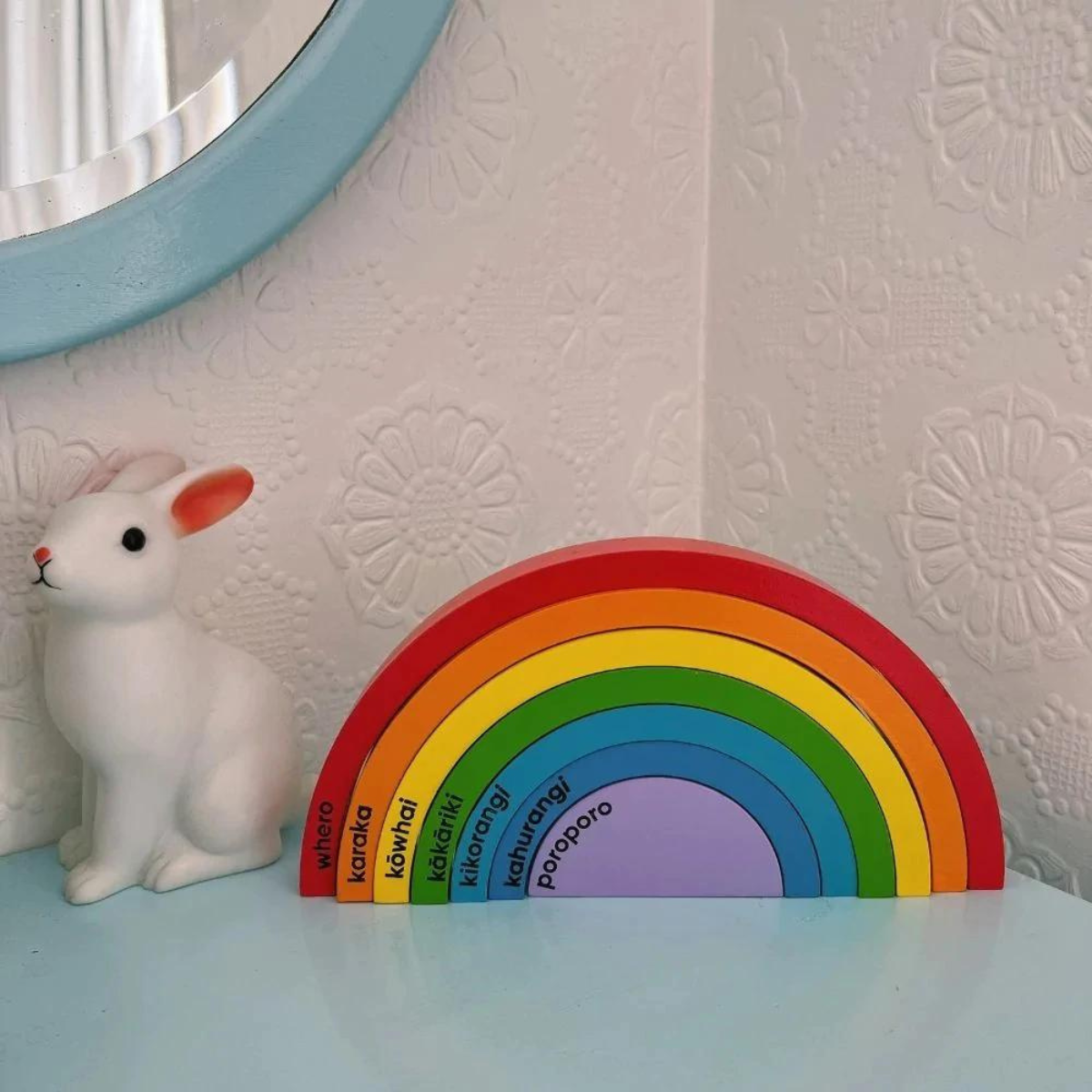 Moana Road Rainbow Stacker Blocks