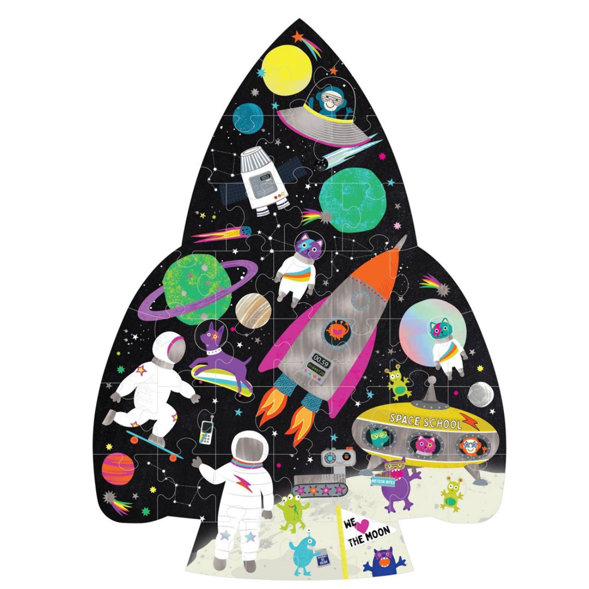 Rocket Shaped Puzzle