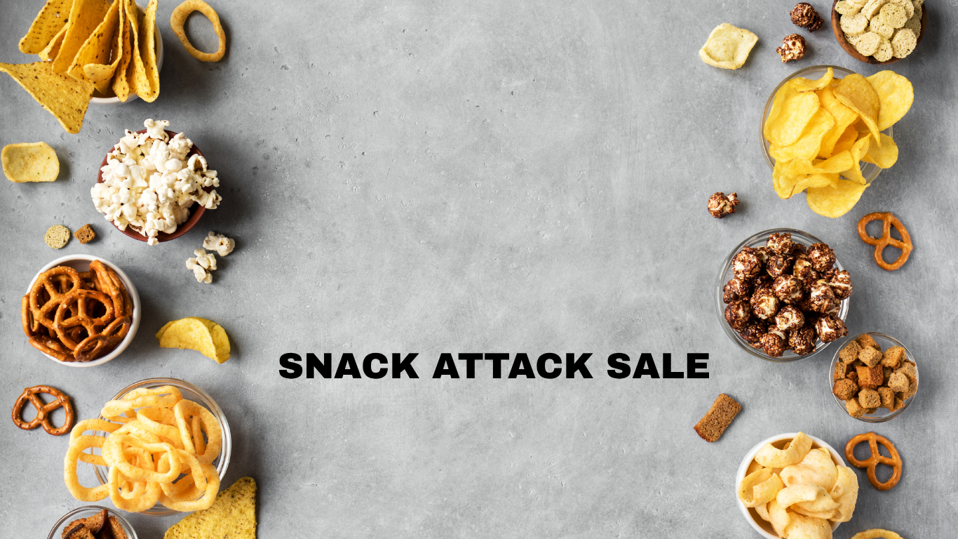 Snack Attack Sale