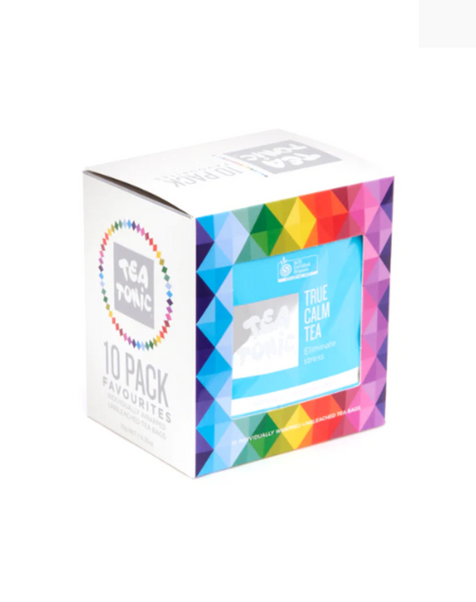 Tea Tonic Colourful Box of 10 Tea Bags