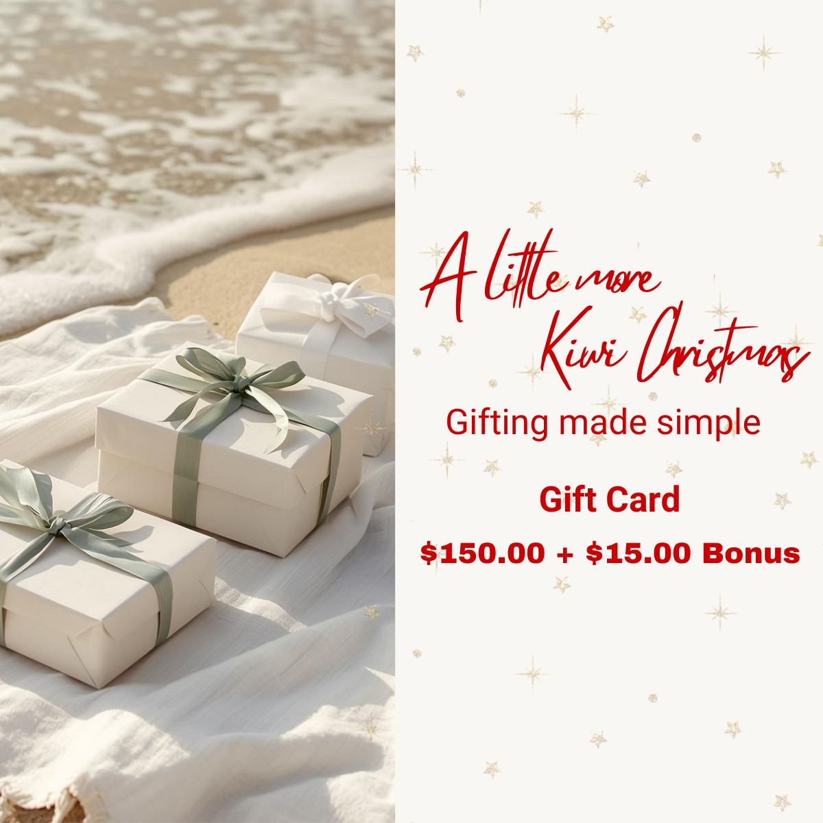 Last-Minute Christmas Gift Card (+10%) ⭐