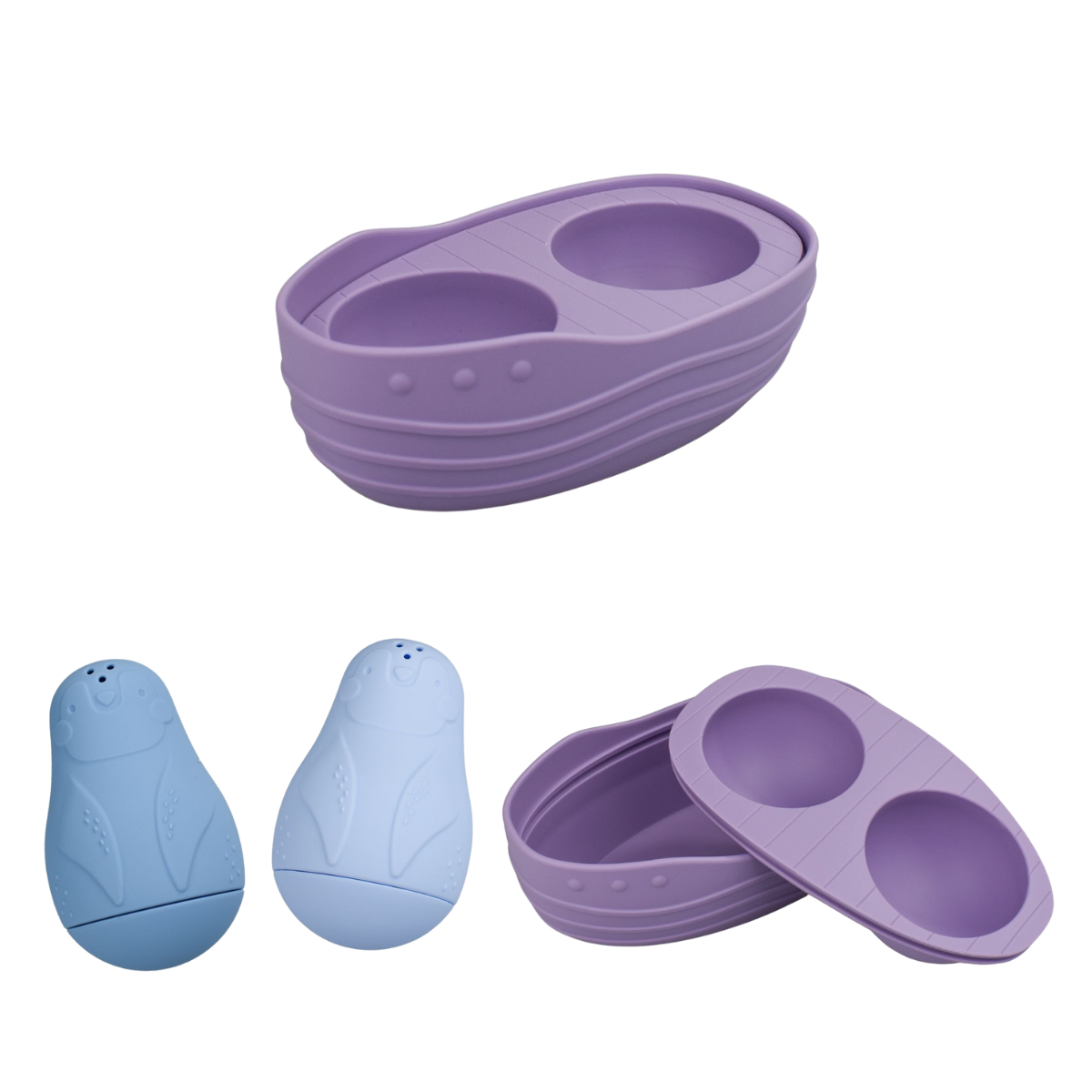 Koala Dream Silicone Bath Boat and Animal Squirter