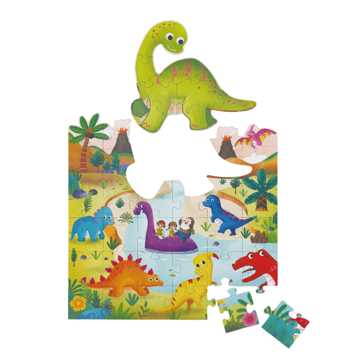 Tookyland Dinosaur Jigsaw Floor Puzzle - 40 pieces