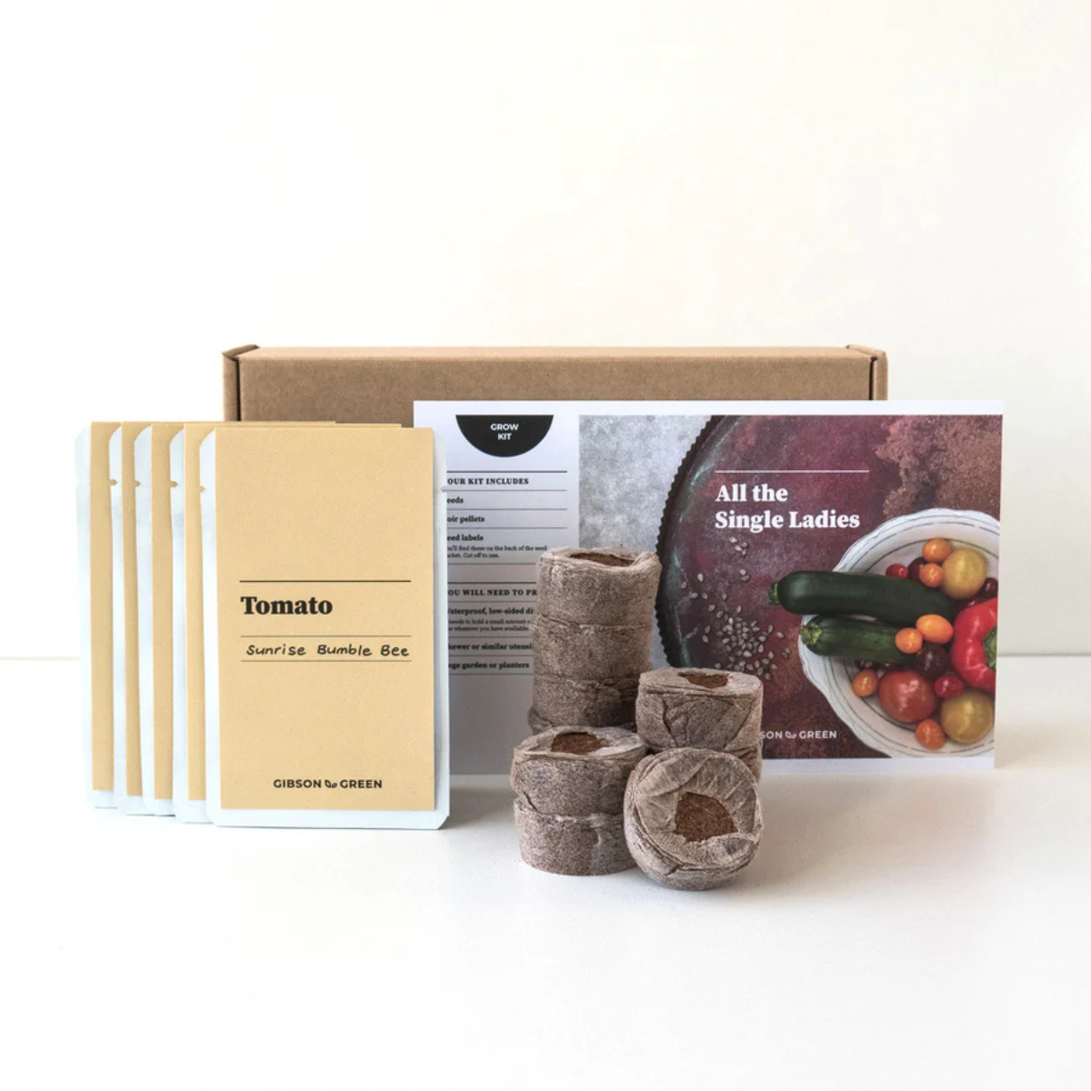 Gibson & Green Gardening Grow Kits