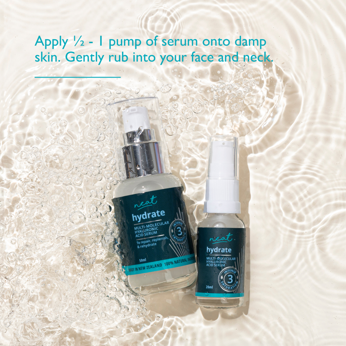 Neat Hyaluronic Acid Serum 100% Natural Hydration