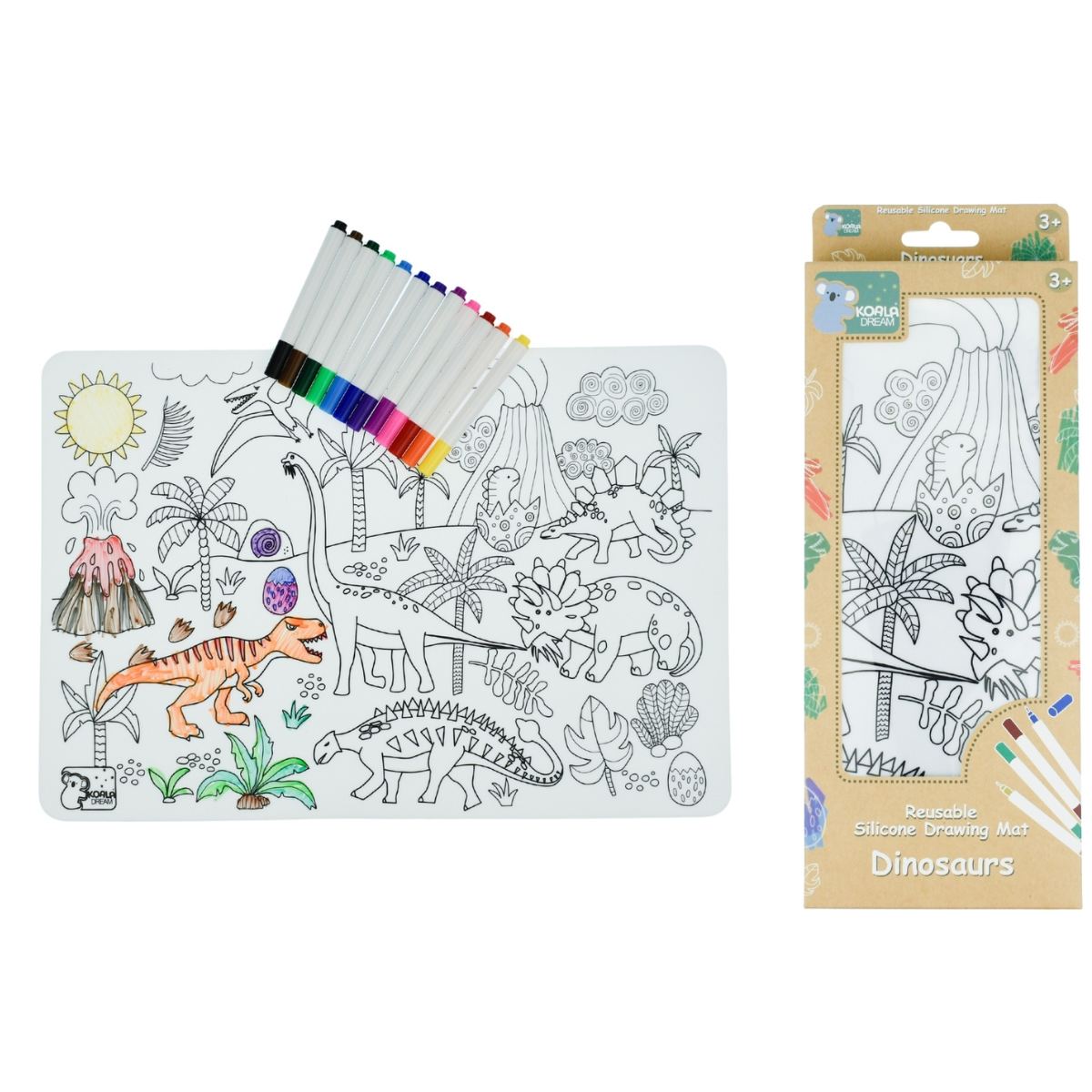 Koala Dream Reusable Silicone Drawing Mats