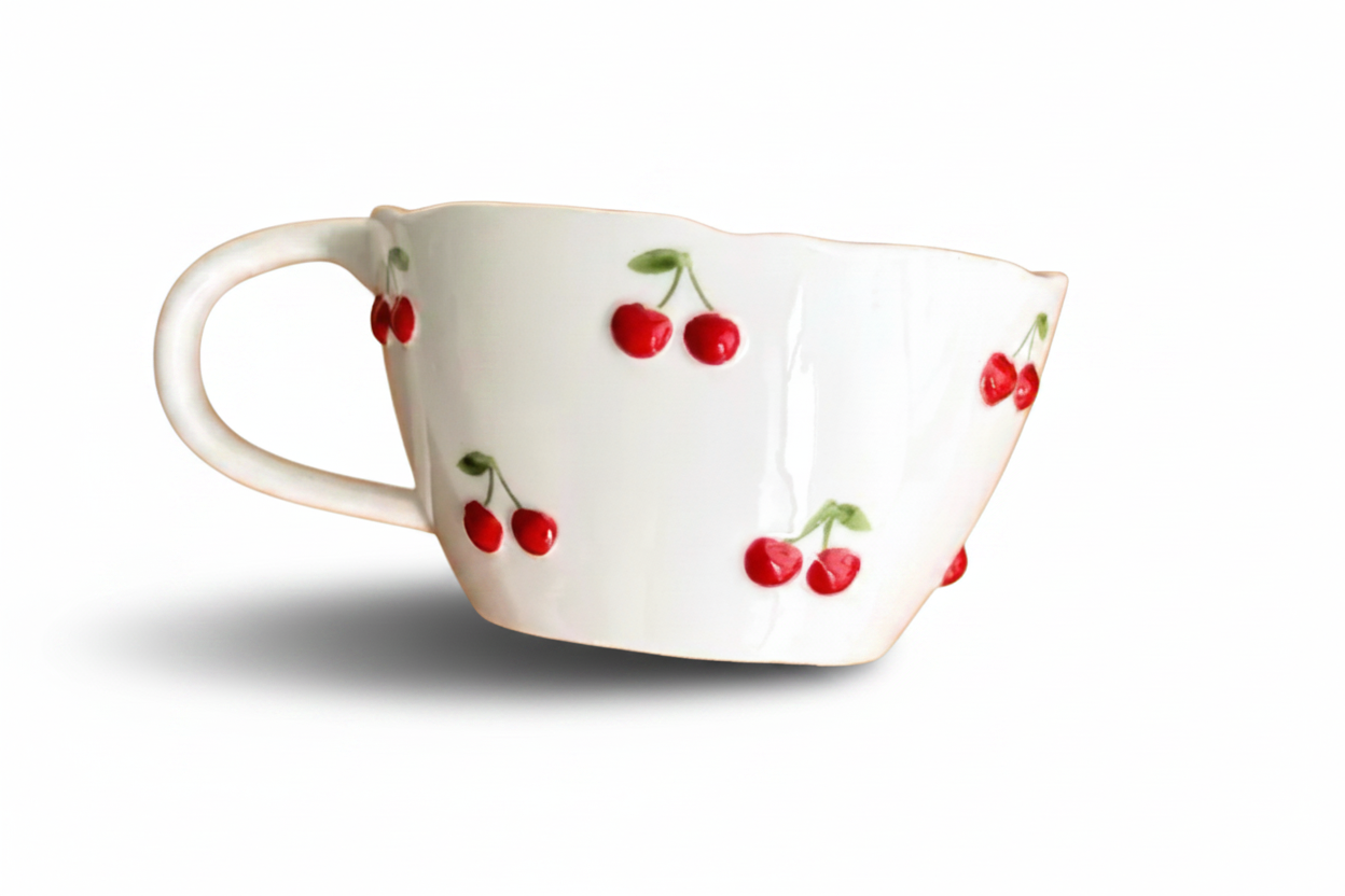 The Sweetest Sip — Cherry Coffee Mugs