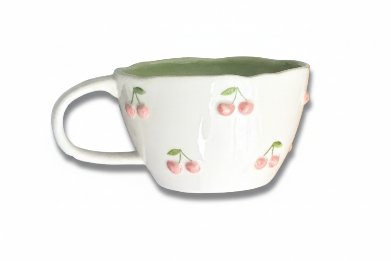 The Sweetest Sip — Cherry Coffee Mugs