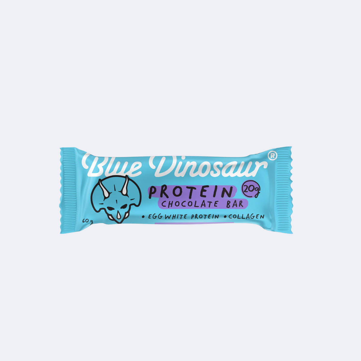 Blue Dinosaur Snack + Protein Bars