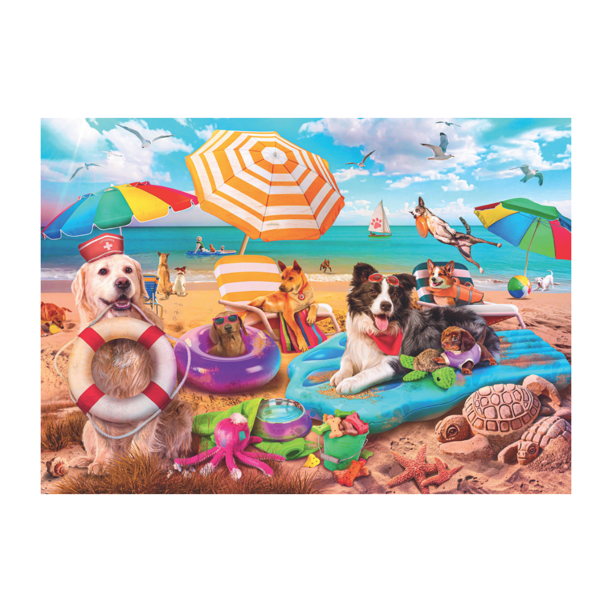 Trefl 2 x 500 piece Puzzles