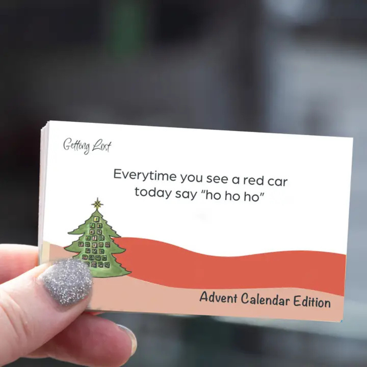 Christmas Getting Lost Cards