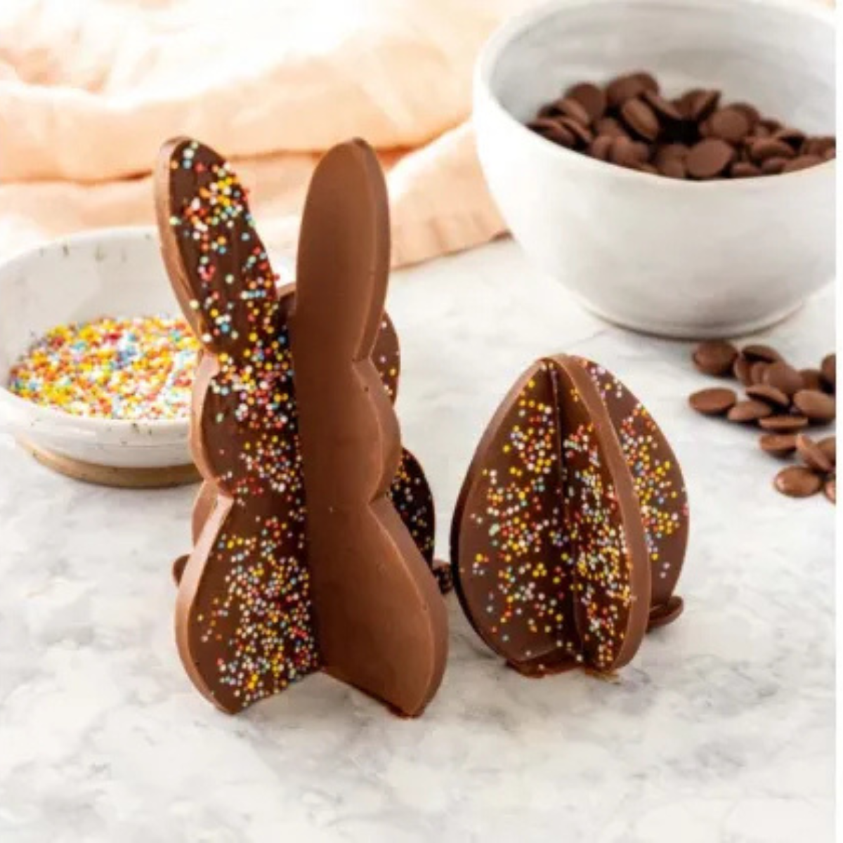 Remarkable Chocolate Decorate Me + Make Me Easter Kits