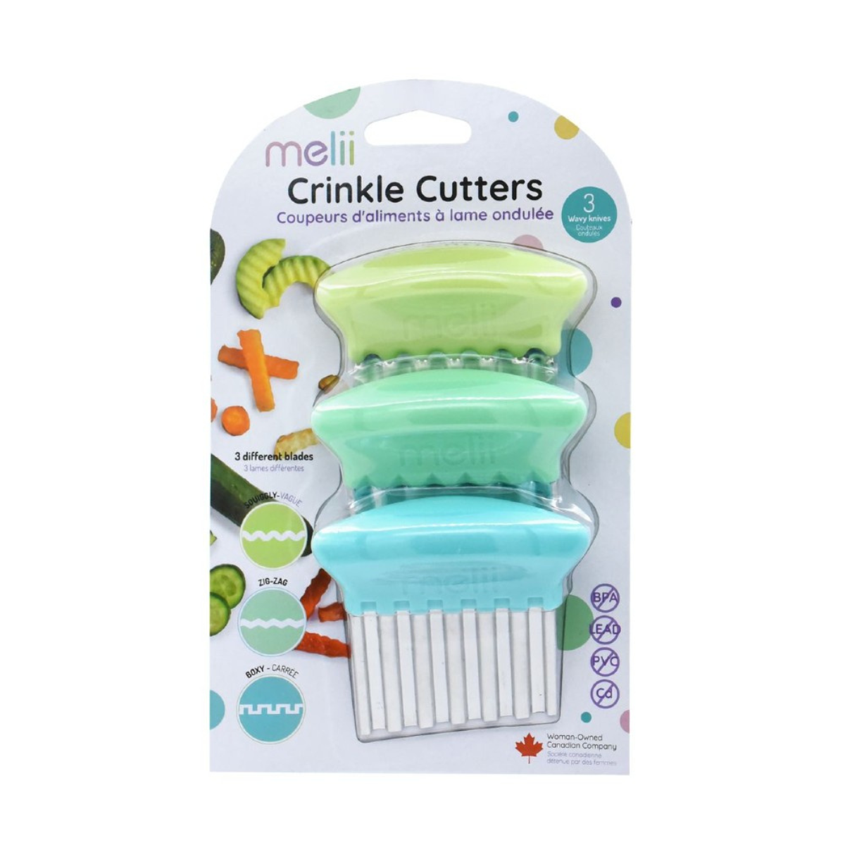 Melli Crinkle Cutters