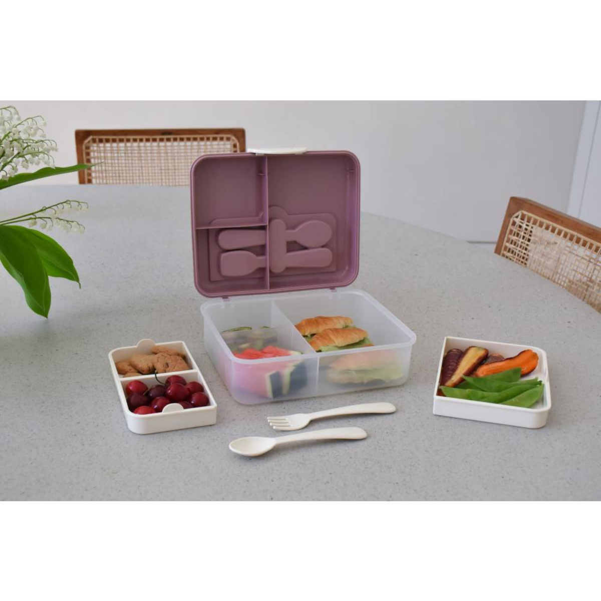 Melii 2 Tier Bento Box