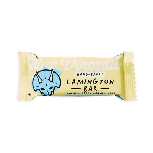 Blue Dinosaur Snack + Protein Bars