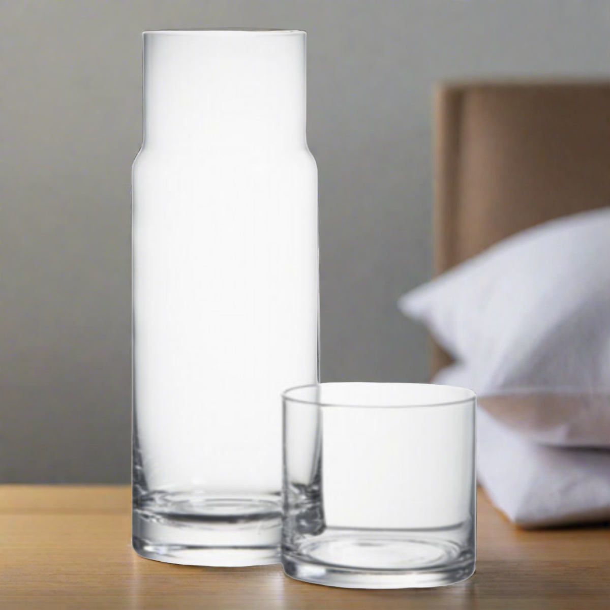 Bedside Water Carafe and Glass Set
