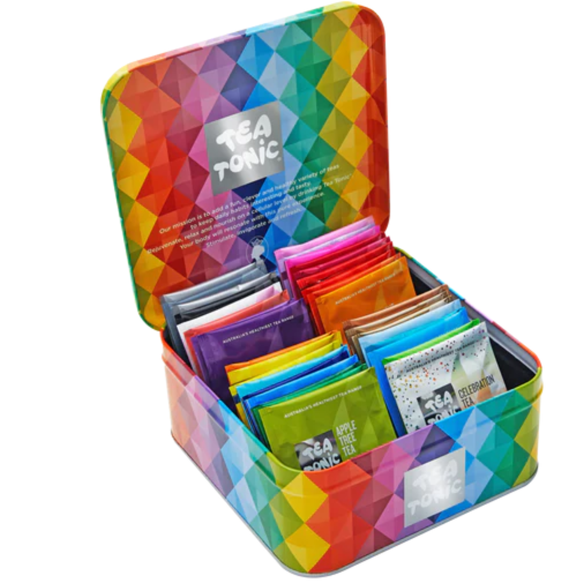 Tea Tonic Mini Tea Chest - Gourmet Tin - Complete Tea Range