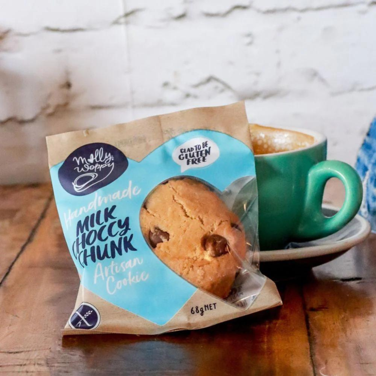 Molly Woppy Gluten Free Milk Choccy Chunk Cookie