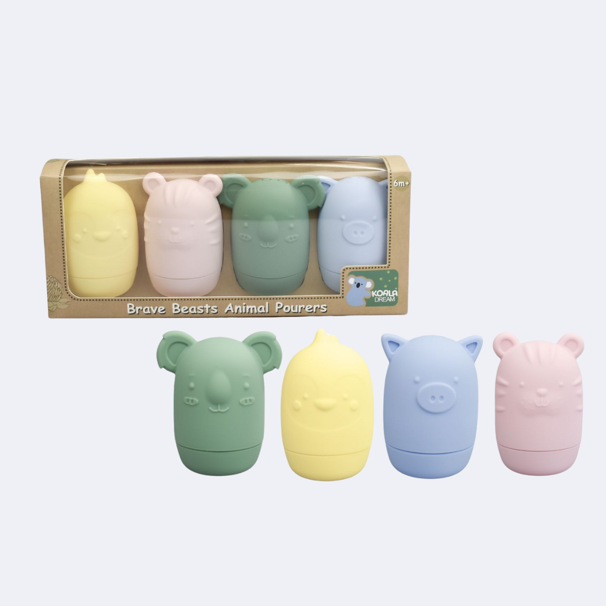 Koala Dream Silicone Brave Beasts Animal Pourers