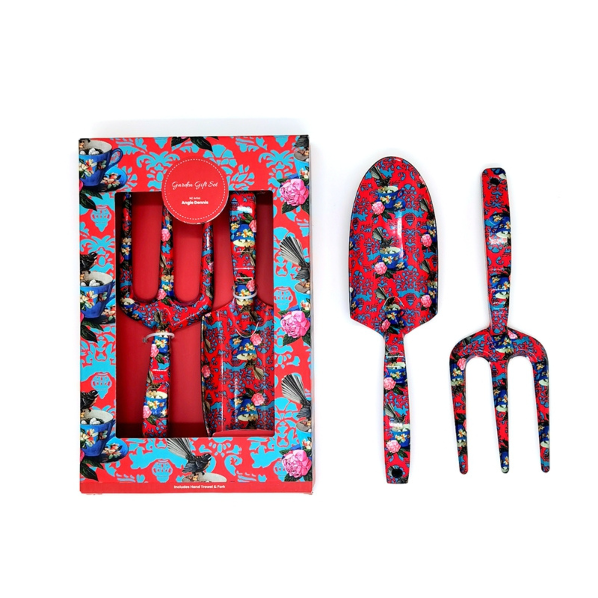 NZ Artwork Garden Trowel & Fork Set