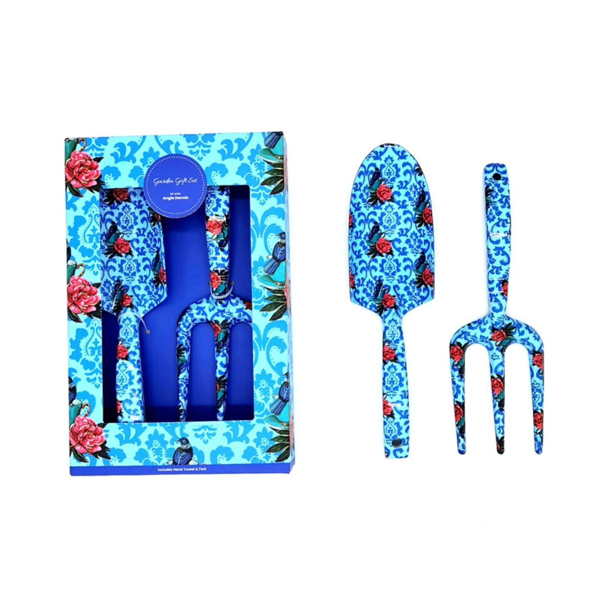 NZ Artwork Garden Trowel & Fork Set