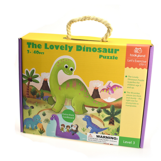 Tookyland Dinosaur Jigsaw Floor Puzzle - 40 pieces